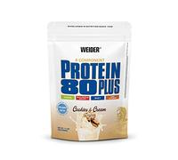 Weider Protein 80 Plus (500g) Cookies & Cream - Proteins - Protein Blend