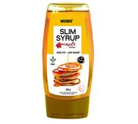Weider Slim Syrup (350g) Maple Flavoured, 0% Fat, Low Calories, Low Sugar | No Added Sugar, Contains Fibre, 100% Vegan, For Pancakes and Recipes
