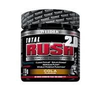 Weider Total Rush 2.0 Pre-Workout Formula, Cola, The Legal Pre-Workout, Focus + Power, Serious Pump, 15 servings