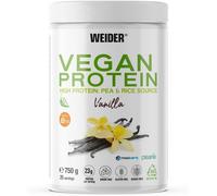 Weider Vegan Protein (750g) Vanilla Flavour, 23g Protein/dose | 100% Vegetable