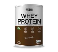 Weider Whey Protein (300g) Chocolate Flavour. Whey Protein from Concentrate and Isolate, 23g/Serving. with Digestive Enzymes, L-Glutamine Kyowa Quality and Stevia. No Added Sugars. 10 Servings
