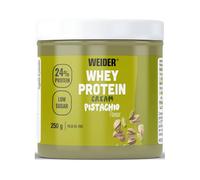 Weider Whey Protein Cream (250g) Pistachio Taste, Spread with 24% Protein, Whey Protein, No Added Sugars, No Palm Oil