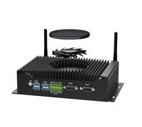 WEIDIAN Industrial PC Core i7 10510U, (Fan Cooling) Mini PC Win 11 Pro 32GB RAM 1TB SSD, 2x RS232/422/485, GPIO, 2HD DP, WiFi6 BT5.2, 6USB, 2x RJ45 LAN, Mini Computer Support Auto Power On