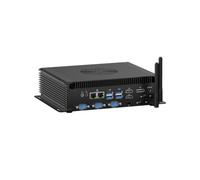 WEIDIAN Industrial PC DC 9~36V, Fan Cooling Mini PC Win 11 Pro i5 1235U, 64GB DDR5 1TB NVME SSD, Mini Computer 6x COM (RS232/422/485), 4K 3x Displays, 8USB, WiFi6 BT5.2, 2x 2.5G LAN, Auto Power On