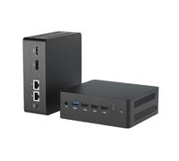 WEIDIAN Mini Computer 12th Gen Alder Lake-N100 Processor(up to 3.40GHz), Win 11 Mini PC 8GB LPDDR5 512GB NVME SSD Office Mini PC 4K Dual Display, Micro Computer WiFi5 BT4.0, 2x RJ45, 4USB