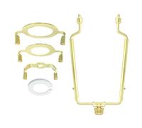 WEIDN Lamp Shade Harp Holder 7 8 9 10 Inch Adjustable Harp Lamp Lamp Shade Parts Horn Frame Lampshade Bracket Portable Lampshade Holder For E26 E27 Light Fixtures And Shades