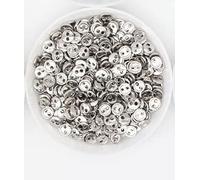 WEIDU 30pcs Mini Metal Buttons 3-8mm for 1Handmade Doll Clothes Round Buckles 2 Holes Scrapbooking Buttons Sewing Accessories