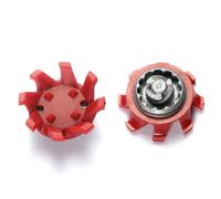 weiemgs 18 Pcs Golf Cleats Replacement Spikes With Wrench - Compatible With FootJoy, Nike, Callaway, Puma, ASICS, Ecco, SQAIRZ, Oakley, Adidas, Slim-LOK Systems