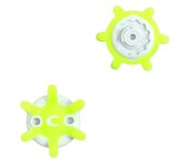 weiemgs 20 Pcs Golf Cleats Compatible With ASICS, Adidas, Callaway, Cuater，Ecco，FootJoy, Johnston & Murphy, New Balance, Nike, Oakley, Puma, SQAIRZ, Under Armour, Slim-LOK, Fast Twist 3.0(Green)