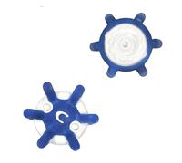 weiemgs 20 Pcs Golf Cleats Compatible With ASICS, Adidas, Callaway, Cuater，Ecco，FootJoy, Johnston & Murphy, New Balance, Nike, Oakley, Puma, SQAIRZ, Under Armour, Slim-LOK, Fast Twist 3.0(Dark Blue)