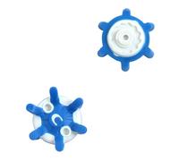 weiemgs 20 Pcs Golf Cleats Compatible With ASICS, Adidas, Callaway, Cuater，Ecco，FootJoy, Johnston & Murphy, New Balance, Nike, Oakley, Puma, SQAIRZ, Under Armour, Slim-LOK, Fast Twist 3.0(Blue)