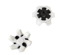 weiemgs Golf Cleats Replacement Spikes Compatible With Adidas, FootJoy, Nike, ASICS, Callaway, Ecco, Johnston Murphy, New Balance, Oakley, SQAIRZ, Under Armour, Ft 3.0(White,18)