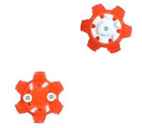 weiemgs Golf Cleats Replacement Spikes Compatible With Adidas, FootJoy, Nike, ASICS, Callaway, Ecco, Johnston Murphy, New Balance, Oakley, SQAIRZ, Under Armour, Ft 3.0(Orange,18+1 wrench)