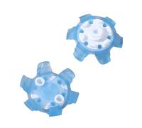 weiemgs Golf Cleats Replacement Spikes Compatible With Adidas, FootJoy, Nike, ASICS, Callaway, Ecco, Johnston Murphy, New Balance, Oakley, SQAIRZ, Under Armour, Ft 3.0(Blue,18)