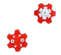 weiemgs Golf Cleats Replacement Spikes Compatible With Adidas, FootJoy, Nike, ASICS, Callaway, Ecco, Johnston Murphy, New Balance, Oakley, SQAIRZ, Under Armour, Ft 3.0(Red,18+1 wrench)