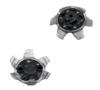 weiemgs Golf Cleats Replacement Spikes Compatible With Adidas, FootJoy, Nike, ASICS, Callaway, Ecco, Johnston Murphy, New Balance, Oakley, SQAIRZ, Under Armour, Ft 3.0(Grey,18+1 wrench)