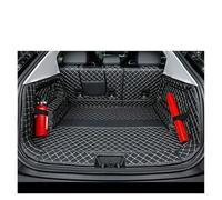 WEIFANAA Car Boot Mat For Jaecoo J7 For Phev 2025 Car Boot Mat Rear Trunk Liner Cargo Leather Floor Carpet Tray Protector Mats Car Trunk Mats(Full set black beige)