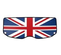 WEIFANAA Car Boot Mat For MINI For COOPERS For ONE F55 F56 F60 R56 60 Car Styling For COUNTRYMAN Car Interior Trunk Window Pad Car Trunk Mats(Red blue flag)