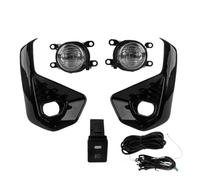 WEIFANAA Car DRL Daytime Running Light For TOYOTA For HILUX For REVO 2023-2024 Dynamic Sequential Turn Signal Fog Lamp Bezel LED Daytime Running Light