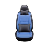 WEIFANAA Car Seat Covers For JEEP For Cherokee For Compass For Wrangler For Sahara Full(Black bule 5 seats a)