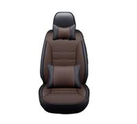 WEIFANAA Car Seat Covers For JEEP For Cherokee For Compass For Wrangler For Sahara Full(Black coffee 5 seats a)