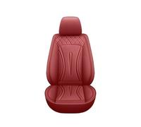 WEIFANAA Car Seat Covers For Toyota For Corolla For Camry For Rav4 For Auris For Prius Universal Set Of 5seat Car Leather Seat Covers(Wine red)