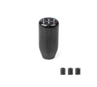 WEIFANAA Car Shift Knob 5/6 Speed Carbon Fiber Gear Shift Knob Universal Shape Manual Transmission Shifter Lever Knob 8MM 10MM 12MM Gear Shift Knob Head(70mm-5speed)