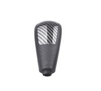 WEIFANAA Car Shift Knob for Focus MK2 for Fiesta 2005-2012 Car Automatic Gear Shift Knob Lever Gearstick Accessories Gear Shift Knob Head(Carbon Fibre)