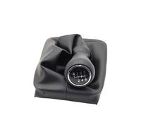 WEIFANAA Car Shift Knob for Peugeot 206 205 308 309 405 406 Car Shift Gear Knob Lever Gaitor Boot Cover PU Leather Gear Shift Knob Head(6speed 1pair)