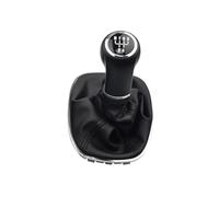 WEIFANAA Car Shift Knob for Vauxhall for Corsa D 2006-2014 5/6 Speed Gear Stick Shift Lever Stick Knob with Leather Boot Gear Shift Knob Head(5 Speed-Set)
