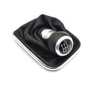 WEIFANAA Car Shift Knob for VW for Golf for Bora for Jetta for GTI MK4 Car 5/6 Speed 12mm Gear Shift Knob Lever Shifter Gaiter Boot Gear Shift Knob Head(C 6 Speed 12MM)