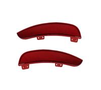 WEIFANAA Car Tail Reflector Light For Volvo S40 V50 2008-2015 Stop Light Brake Light Rear Bumper Reflector Lamp Light Lens 30763345 30763346(Deep Red 1set)