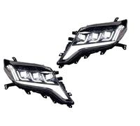 WEIFANAA Front Light Assembly For Toyota For Prado 2014-2017 LED Auto Headlight Assembly Upgrade High Configuration Three Projector Lens