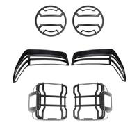 WEIFANAA Rear Tail Light Lamp For Jeep For Wrangler JL For Gladiator JT 2018-2021 2022 2023 Front Wheel Eyebrow Light Cover Headlight Trim LED Taillight Protection Rear Bumper Fog Light