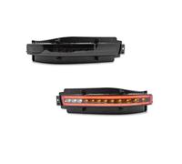 WEIFANAA Taillights For Nissan 350Z/Z33 4-in-1 LED Fog Light Backup Light Brake Tail Dynamic Turn Signal Light 2003-2009 Tail Light(Smoked Lens)