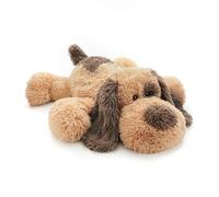 WEIGEDU Floppy Stuffed Dog Puppy Plush Toy, 50cm, Brown | Huggable Beagle Labrador Retriever Stuffed Animal Dogs, Lying Down, Super Soft, for Kid Girl Boy Baby Christmas Birthday Gift