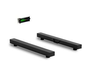 Weighing Beams 1500 kg / 0.5 kg 100 x 10 cm Bluetooth External LCD - by Steinberg Systems Black