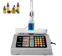 Weighing Filling Machine, 10ml-3000ml Electric Filling Machine, Liquid Filling Machine, High Precision Cnc Filling Machine For Essential Oils, Liquids, Beverages