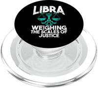 Weighing the Scales of Justice Libra PopSockets PopGrip for MagSafe