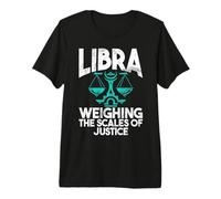 Weighing the Scales of Justice Libra Premium T-Shirt