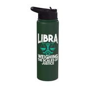 Weighing the Scales of Justice Libra Stainless Steel Insulated Water Bottle