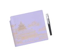 Weight 100g Miniature Notebook Pocket Journal Notebook with Thick 2mm PU Leather Cover for Easy Carrying Any Where Business Pad