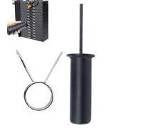 Weight Bars Extension Pin - 10 mm Quick Release with Spring Clip Collar - Weight Stacking Pin Extension Piece with Spring Clip, for Fitness Equipment, Strength Training, Weightlifting, for the He