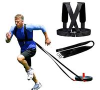 Weight Bearing Shoulder Strap, Resistance Bands Fitness Shoulder Strap Elastic Loop | Adjustable Padded Shoulder Strap, Sled Harness Tire Pulling Harness for Fitness Resistance Training Workout