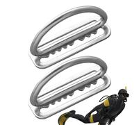 Weight Belt Buckle | Dive Belt Hardware Attachment Clip,Dive Weight D Ring Replacement | for Daily Snorkeling Spearfishing Outdoor Adventure Diving Divers Water Sports