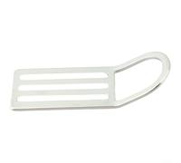 Weight Belt Keeper, Stainless Steel Serrated Scuba Diving Weight Belt Slide Stopper Keeper BCD Belt Retainer Stopper 50mm for Dive Gear and BCD Accessories(E)