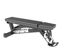 Weight Bench Adjustable Workout Bench Multi-Purpose Exercise Bench Professional Incline Bench Strength Training Equipment for Home Gym Barbell Dumbbell Exercise Load 1000KG (Black 142x60x45 cm)