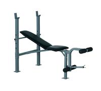 Weight Bench Barbell Stand Multi Gym Chest Leg Abs Training Adjustable