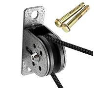 Weight Cable Pulley System,DIY Exercise Equipment Accessories,Cable Rope Bearing Pulley Wheel | for Men Adults Weightlifting Lifting Workout Fitness Clothesline Garage