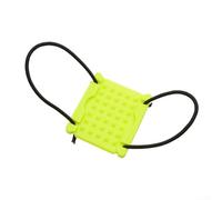 Weight Fixing Plate for Scuba Diving with Webbing Holder, and Functional for Secure Attachment of 1KG and 2KG Weight Blocks on Various Harnesses (Yellow)